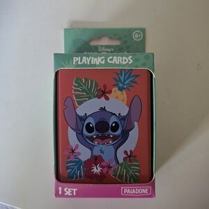 Lilo and Stitch Playing Cards in tin New